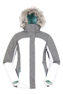 Утепленная лыжная куртка Pyrenees — женская Mountain Warehouse, белый