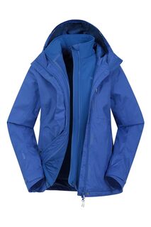 Женская непромокаемая куртка 3-в-1 Whirlwind Mountain Warehouse, синий