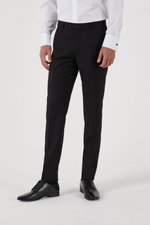 Черные костюмные брюки Milan с зауженными брючинами Skopes, черный