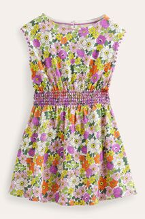 Летнее платье с принтом Boden, фиолетовый