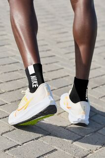 Комплект из двух пар носков для бега Nike, черный