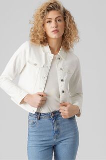 Классическая джинсовая куртка VERO MODA, белый