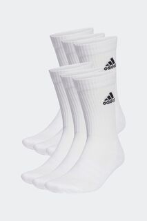 Набор из 6 пар мягких носков для взрослых Sportswear adidas, белый