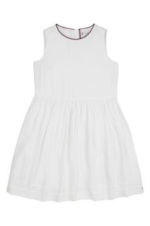 Белое кружевное вечернее платье Tommy Hilfiger, белый