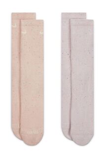 Комплект из 2 пар повседневных носков Plus Nike, розовый