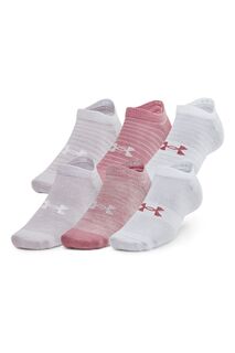 Набор из 6 пар розовых носков Essential Under Armour, розовый