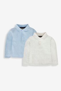 Набор из 2 рубашек-поло JoJo Maman Bébé, синий