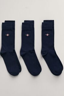 Набор из 3 пар носков Gant Shield включая черные GANT, синий
