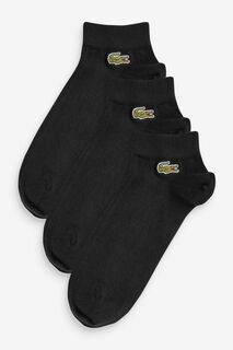 Комплект из 3 пар носков Lacoste, черный