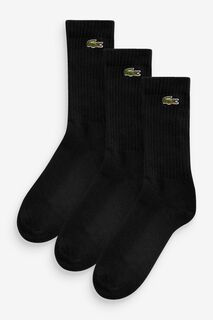 3 пары носков Lacoste, черный