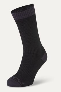 Черные водонепроницаемые носки для теплой погоды Wiveton средней длины SEALSKINZ, черный