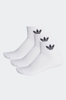 3 пары носков adidas Originals Adults Trefoil adidas originals, белый