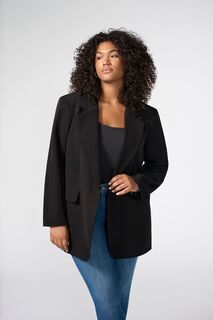 Индивидуальный пиджак ONLY Curve, черный