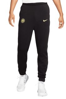 Флисовые джоггеры Inter Milan Nike, черный