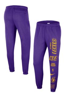 Джоггеры Nike Fanatics Los Angeles Lakers Courtside Nike, фиолетовый