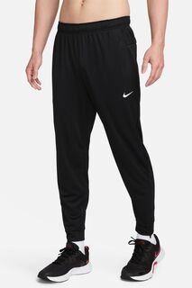 Джоггеры для фитнеса Dri-FIT Totality Fitness с зауженными штанинами Nike, черный