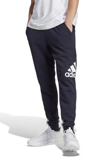 Махровые джоггеры Sportswear Essentials с зауженными штанинами adidas, синий
