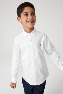 Рубашка Оксфорд для мальчика Paul Smith, белый