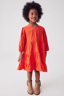 Многослойное платье Mint Velvet, оранжевый