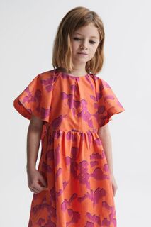 Платье миди Джини Reiss, оранжевый