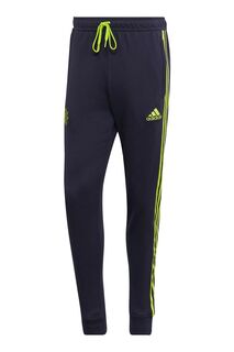 Джоггеры Manchester United Lifestyler из плотного хлопка adidas, синий