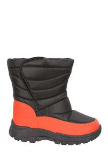 Детские утепленные зимние ботинки Caribou Mountain Warehouse, оранжевый