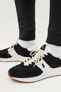 89 оксфордские замшевые спортивные туфли Polo Ralph Lauren, черный