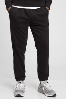 Винтажные мягкие спортивные штаны без застежек Gap, черный