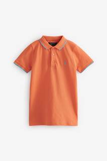 Рубашка поло с короткими рукавами Next, оранжевый