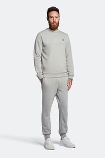 Серые спортивные брюки Softshell со вставкой Lyle &amp; Scott, серый