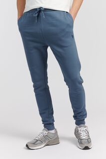 Синие мужские флисовые спортивные штаны U.S. Polo Assn, синий