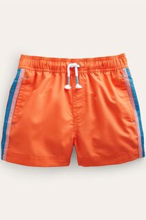Спортивные шорты в полоску Boden, оранжевый