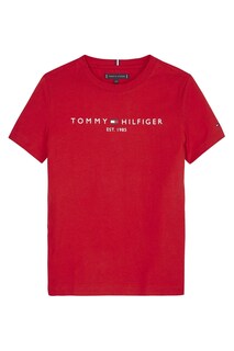 Красная футболка Essential Tommy Hilfiger, красный