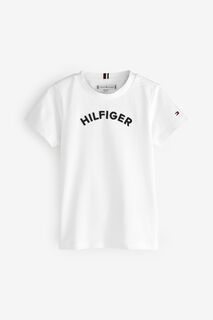 Белая футболка с арками Tommy Hilfiger, белый