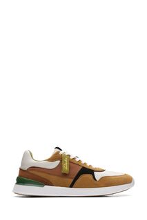 Спортивные кроссовки Oakmoss Combi RaceLite Clarks, коричневый