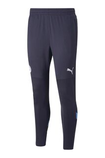 Тренировочные брюки для бега Manchester City Puma, синий