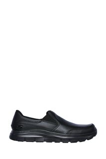 Мужские противоскользящие туфли Flex Advantage Bronwood на широкую ногу Skechers, черный
