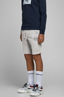 Спортивные шорты Jack &amp; Jones Junior с логотипом Jack &amp; Jones, серый