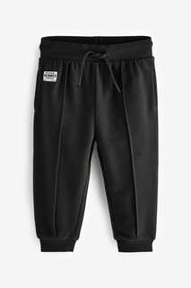 Спортивные брюки со складками Next, черный
