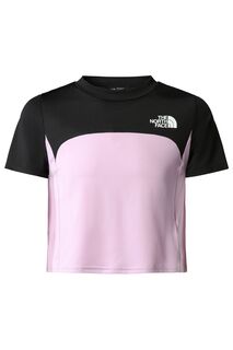 Фиолетовая футболка с рукавами для девочек Mountain Athletics The North Face, фиолетовый