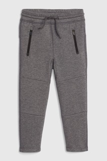 Спортивные брюки без застежки из трикотажа Gap, серый