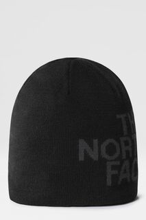 Двусторонняя шапка-бини North Face с баннером The North Face, черный
