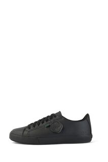 Черные спортивные туфли на шнуровке Vegan Tovni Kickers, черный