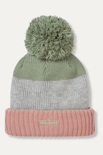 Синий - Водонепроницаемая шапка с помпоном Fitcham для холодной погоды SEALSKINZ, розовый