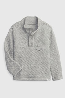 Стеганый свитер Gap, серый