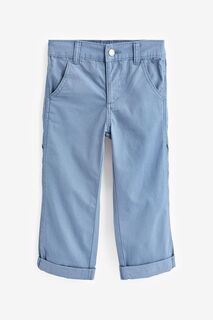 Прямые брюки-чиносы Gap, синий