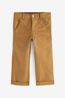 Прямые брюки-чиносы Gap, коричневый