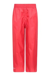Водонепроницаемые брюки Pakka - Детские Mountain Warehouse, красный