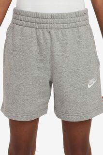 Клубные флисовые шорты Nike, серый