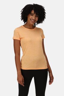 Оранжевая женская сухая футболка Fingal Edition Regatta, оранжевый